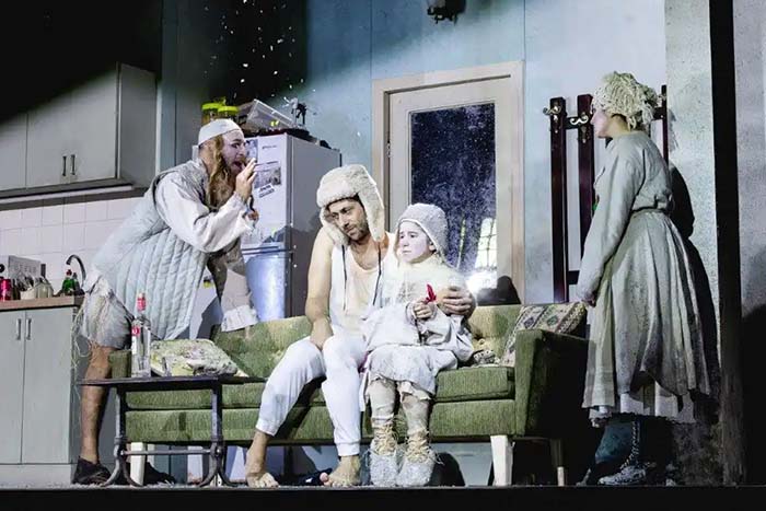 מתוך ההצגה נשמות, תיאטרון גשר